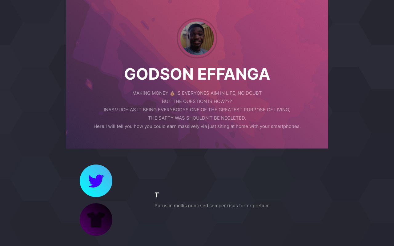 Carrd profile picture for @godson